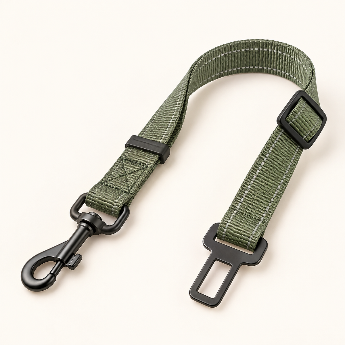 CozyWag adjustable dog car seat belt tether