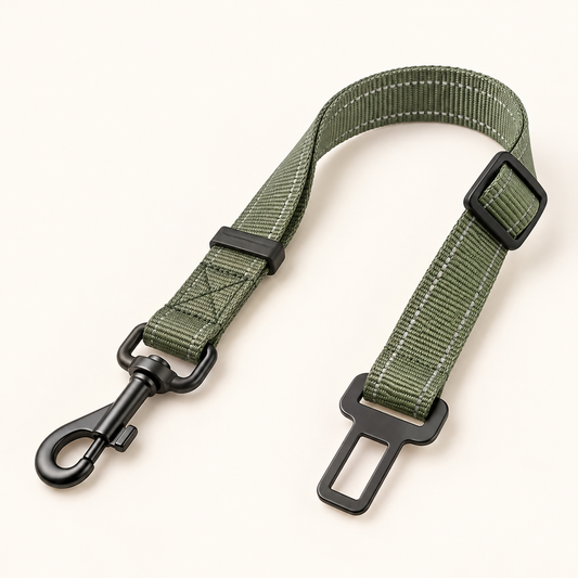 CozyWag adjustable dog car seat belt tether